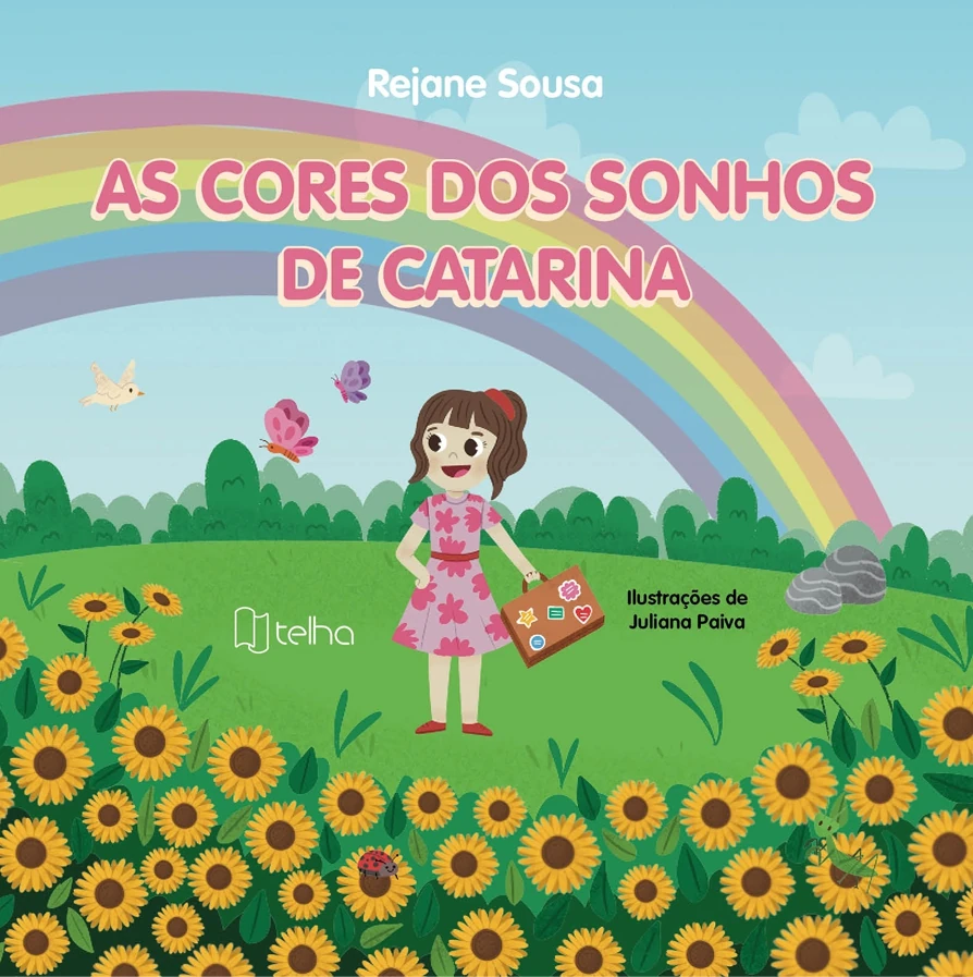Capa do livro As Cores dos Sonhos de Catarina